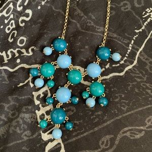 Blue Monochrome Bubble Necklace